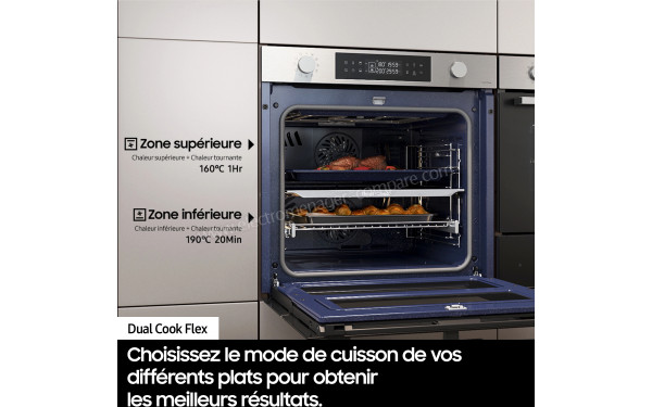 SAMSUNG NV7B6799AAK - Dual Cook Flex