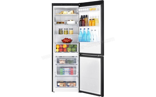 SAMSUNG RB30J3000BC - Vue de l'int&eacute;rieur garni (cr&eacute;dit : Darty)