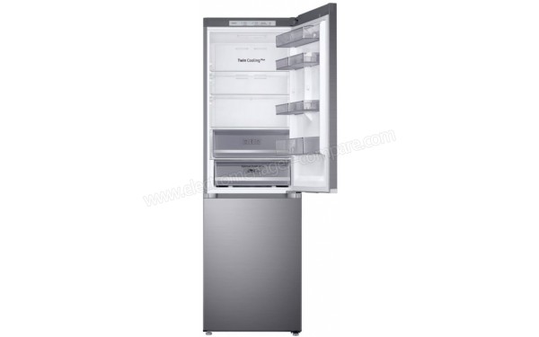 SAMSUNG RB33R8717S9 - Vue de la partie r&eacute;frig&eacute;rateur vide (cr&eacute;dit : Boulanger)