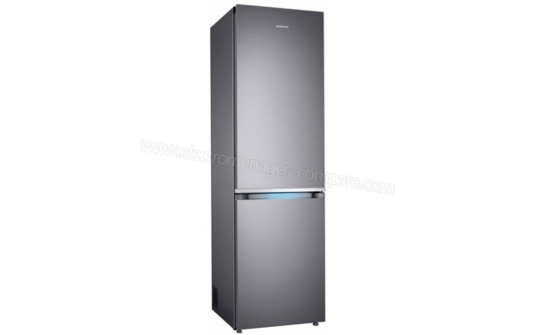 SAMSUNG RB36R8717S9 - Vue 3/4 gauche (cr&eacute;dit : Boulanger)