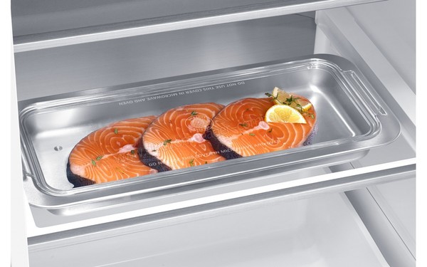 SAMSUNG RB38M7998S4 - Plat Chef Pan en inox