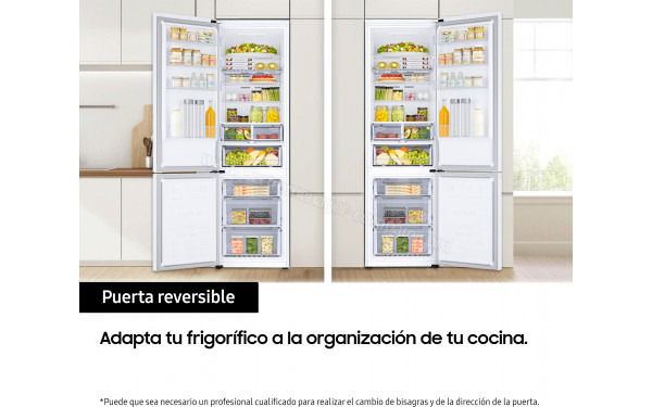 SAMSUNG RB38T600EWW - Mise en situation