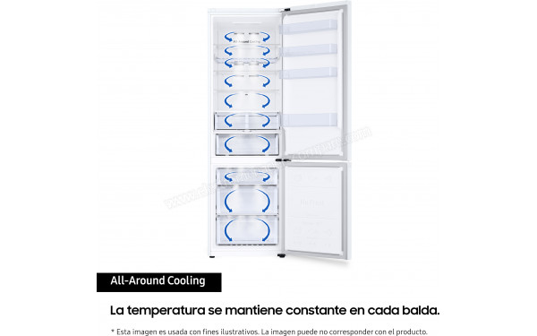 SAMSUNG RB38T600EWW - Mise en situation