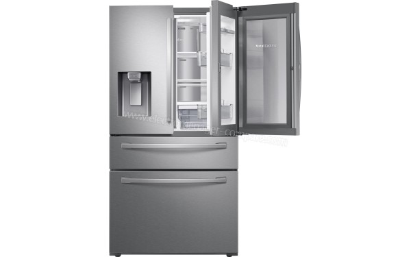 SAMSUNG RF22R7351SR - Double porte vitr&eacute;e (vue n&deg;1)