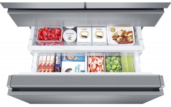 SAMSUNG RF23M8080SR - Vue de l'int&eacute;rieur du cong&eacute;lateur