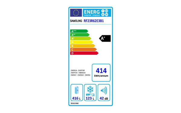 SAMSUNG RF23R62E3B1 - &Eacute;tiquette &eacute;nergie