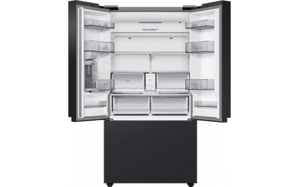 SAMSUNG RF24BB620EB1 - Vue de l'int&eacute;rieur partie r&eacute;frig&eacute;rateur