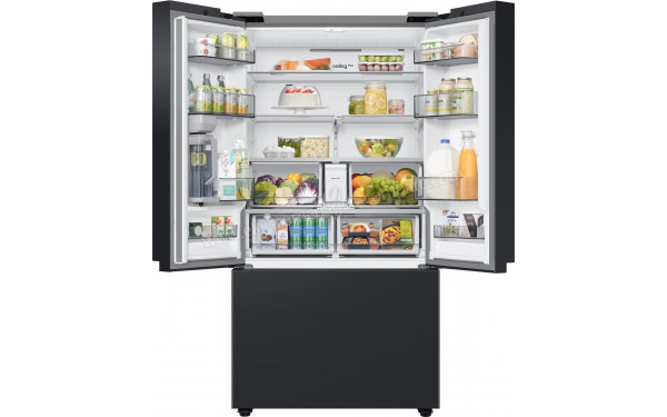 SAMSUNG RF24BB620EB1 - Vue de l'int&eacute;rieur partie r&eacute;frig&eacute;rateur