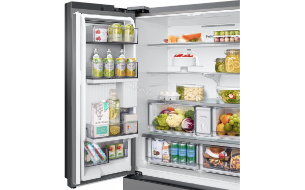 SAMSUNG RF24BB660EQL - Vue de l'int&eacute;rieur partie r&eacute;frig&eacute;rateur