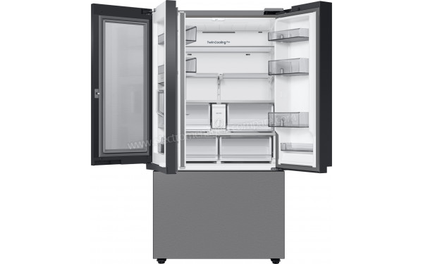 SAMSUNG RF24BB660EQL - Vue de l'int&eacute;rieur partie r&eacute;frig&eacute;rateur