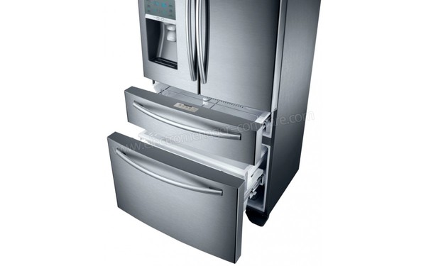 SAMSUNG RF24HSESBSR - Vue des tiroirs inf&eacute;rieurs (cr&eacute;dit : Boulanger)