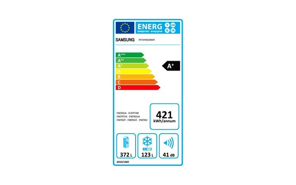 SAMSUNG RF24HSESBSR - &Eacute;tiquette &eacute;nergie
