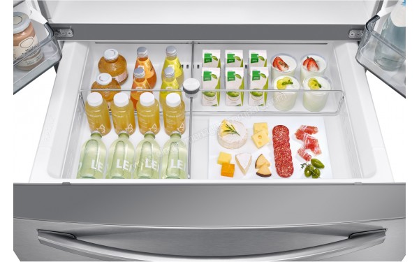 SAMSUNG RF24R7201SR - Vue du Flex Zone / Smart Divider