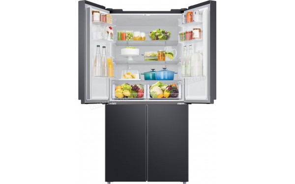 SAMSUNG RF48A400EB4 - Vue de l'int&eacute;rieur partie r&eacute;frig&eacute;rateur