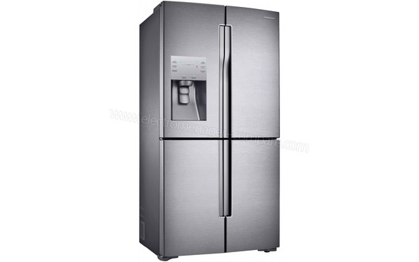 SAMSUNG RF56J9040SR - Vue 3/4 gauche (cr&eacute;dit : Boulanger)