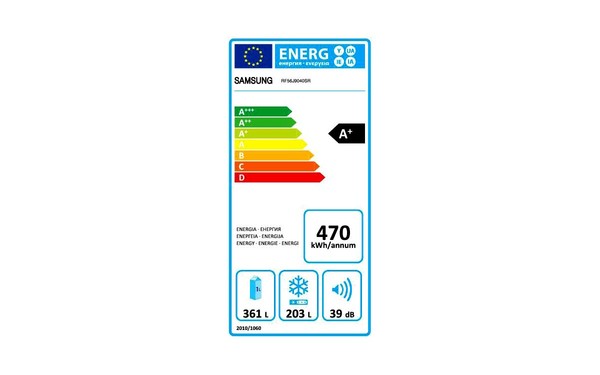 SAMSUNG RF56J9040SR - &Eacute;tiquette &eacute;nergie