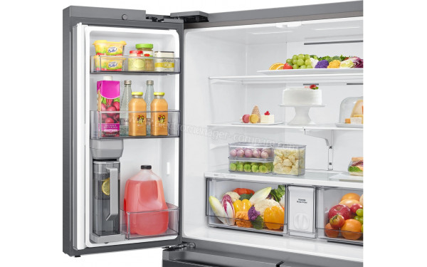 SAMSUNG RF59C701ES9/EG - Vue de l'int&eacute;rieur partie r&eacute;frig&eacute;rateur