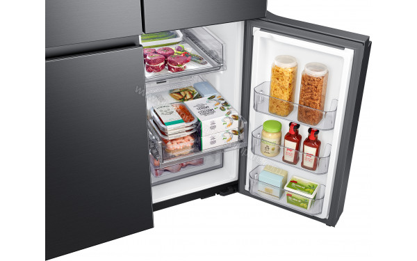 SAMSUNG RF65A967ESG - Vue de l'int&eacute;rieur partie cong&eacute;lateur