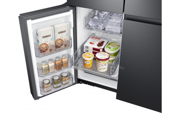 SAMSUNG RF65A967ESG - Vue de l'int&eacute;rieur partie cong&eacute;lateur