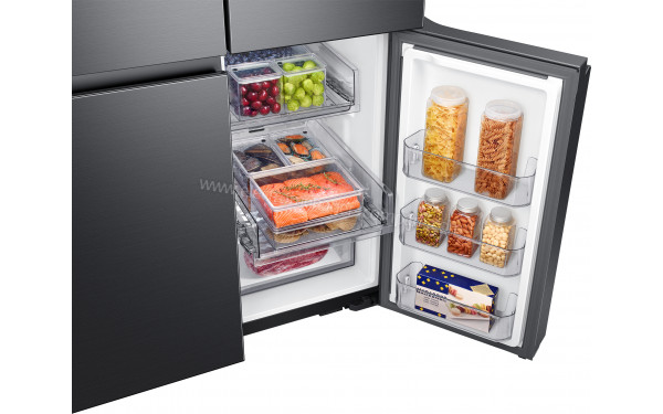 SAMSUNG RF65A967ESG - Vue de l'int&eacute;rieur partie cong&eacute;lateur