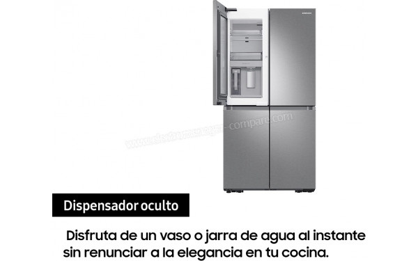 SAMSUNG RF65A967ESR/ES - Vue de l'int&eacute;rieur partie cong&eacute;lateur