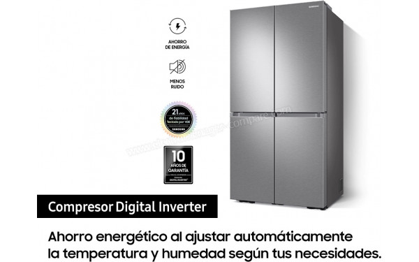 SAMSUNG RF65A967ESR/ES - Vue 3/4 droite