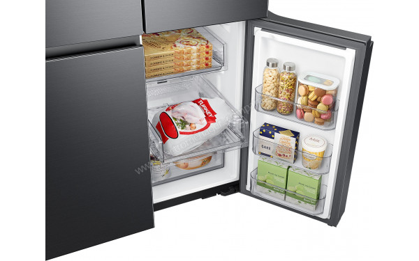 SAMSUNG RF65A977FSG - Vue de l'int&eacute;rieur partie cong&eacute;lateur