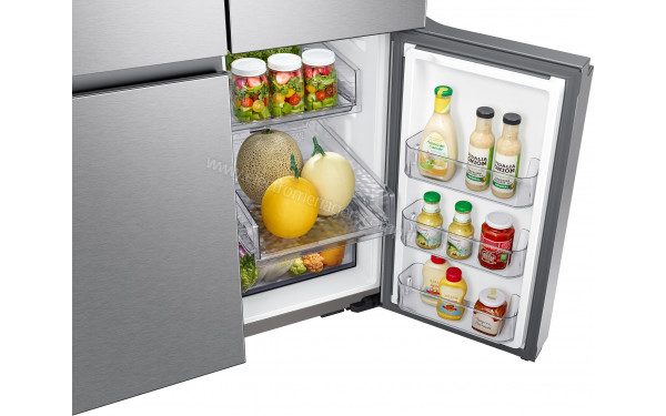 SAMSUNG RF65A977FSR - Vue de l'int&eacute;rieur partie cong&eacute;lateur