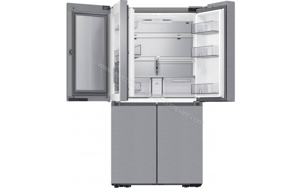 SAMSUNG RF65DG960ESL - Vue de l'int&eacute;rieur partie r&eacute;frig&eacute;rateur