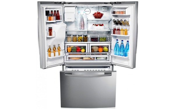 SAMSUNG RFG23UERS - Vue de l'int&eacute;rieur