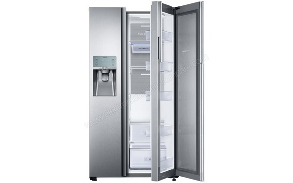 SAMSUNG RH58K6598SL/EG - Vue porte vitr&eacute;e (n&deg;3)