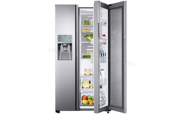 SAMSUNG RH58K6598SL/EG - Vue porte vitr&eacute;e (n&deg;2)