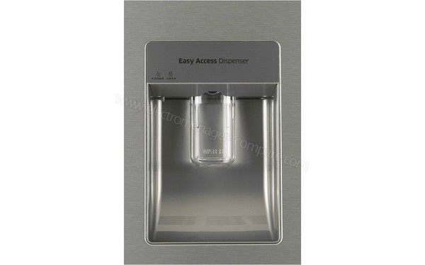 SAMSUNG RR35H6500SA - Vue du distributeur d'eau (cr&eacute;dit : Darty)
