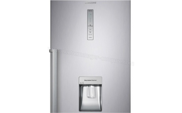 SAMSUNG RR35H6610SS - Le panneau de commande et le distributeur d'eau (cr&eacute;dit : Darty)