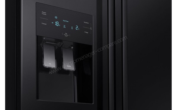 SAMSUNG RS50N3503BC - Vue des commandes