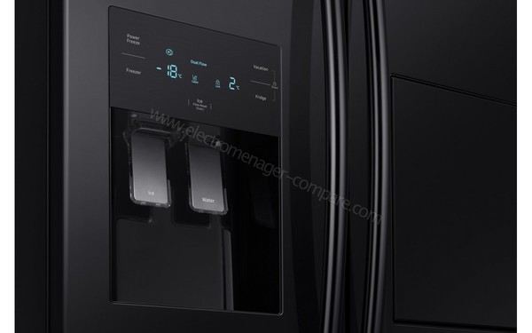 SAMSUNG RS50N3803BC - Vue des commandes