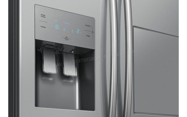 SAMSUNG RS50N3803SA - Vue du distributeur