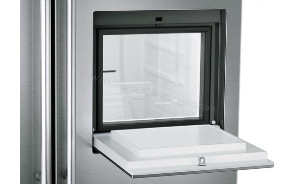 SAMSUNG RS53K4600SA - Vue 3/4 gauche du Home bar