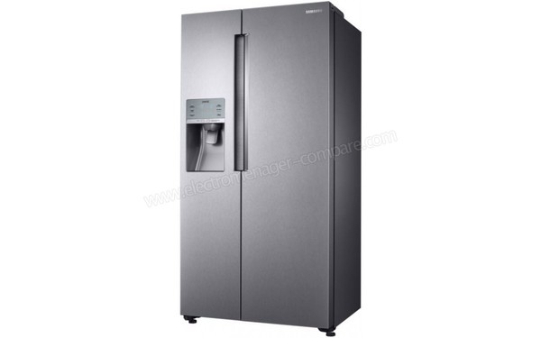 SAMSUNG RS58K6537SL - Vue 3/4 droite (cr&eacute;dit : Boulanger)