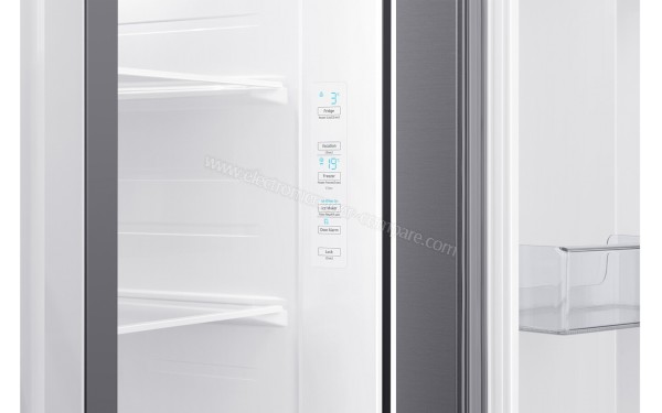 SAMSUNG RS65R5401M9 - Panneau de commandes (cr&eacute;dit : Darty)