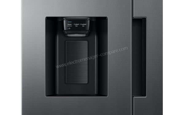 SAMSUNG RS67A8810S9 - Distributeur d'eau fra&icirc;che/gla&ccedil;ons/glace pil&eacute;e