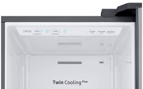 SAMSUNG RS67N8210S9 - Vue des commandes