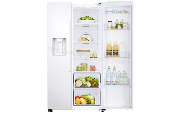 SAMSUNG RS67N8210WW - Vue de l'int&eacute;rieur du r&eacute;frig&eacute;rateur