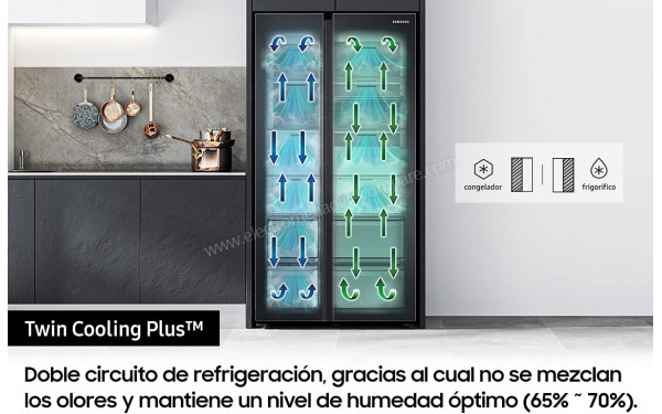 SAMSUNG RS68A8522S9 - Mise en situation