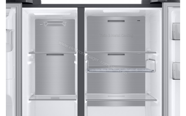 SAMSUNG RS68A8840S9 - Vue de l'int&eacute;rieur partie sup&eacute;rieure