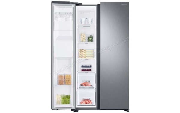 SAMSUNG RS68N8221S9 - Vue de l'int&eacute;rieur du cong&eacute;lateur