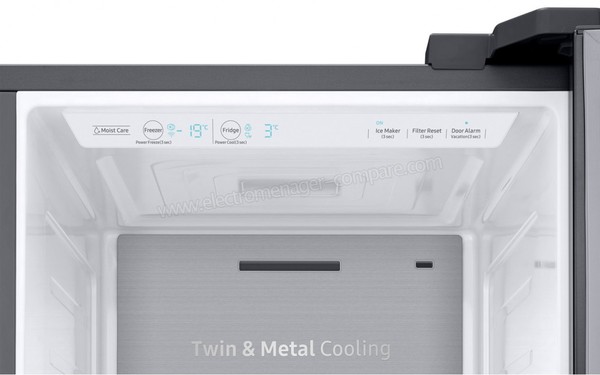 SAMSUNG RS68N8240S9 - Vue des commandes &eacute;lectroniques