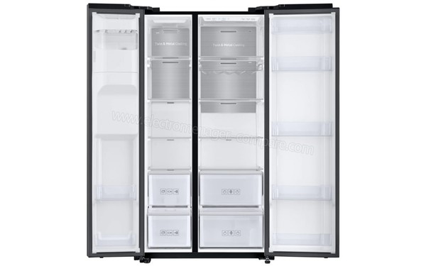 SAMSUNG RS68N8241B1 - Vue de l'int&eacute;rieur vide