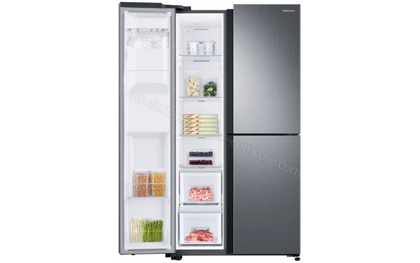 SAMSUNG RS68N8650S9 - Vue de face porte cong&eacute;lateur  ouverte