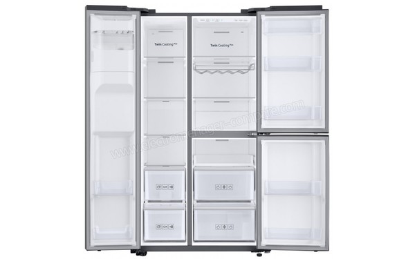 SAMSUNG RS68N8651S9 - Vue de l'int&eacute;rieur vide